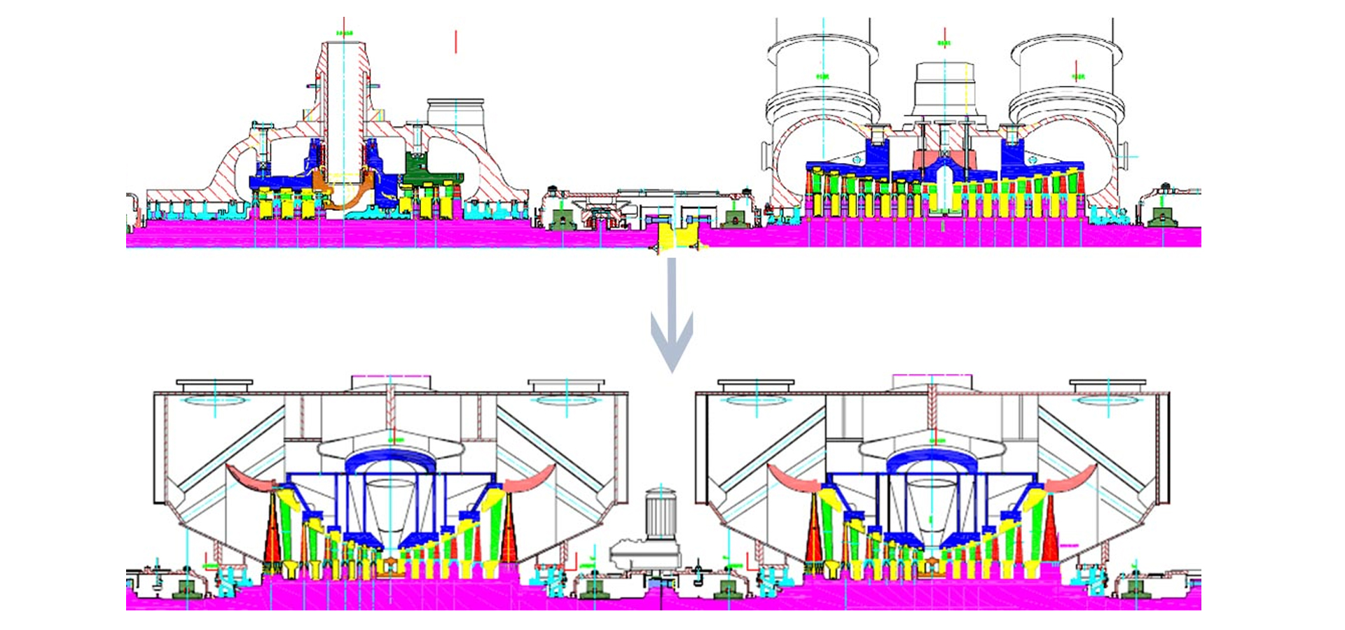 Transformation achievements -- No. 1 Unit of Shentou Power Plant (500MW)